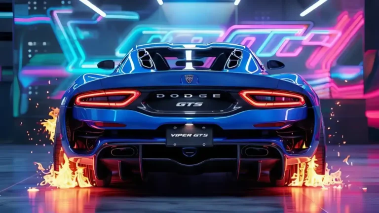 Dodge Viper GTS Concept Built for Pure Performance Is 2026 Viper GTS America’s Brutal Supercar Revival