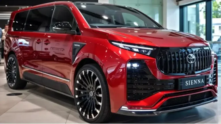 Toyota Sienna 2026 Launched: Elegant 7-Seater Hybrid with 36+ MPG & Advanced Comfort